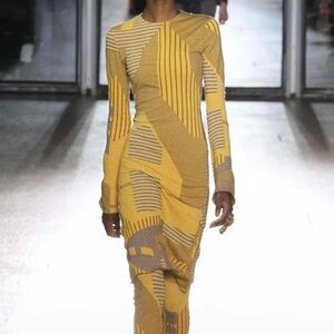 Acne Studios Radella Jacquard Midi Dress